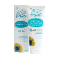 Crème solaire naturelle FPS 30 pour enfants - Souris Verte 